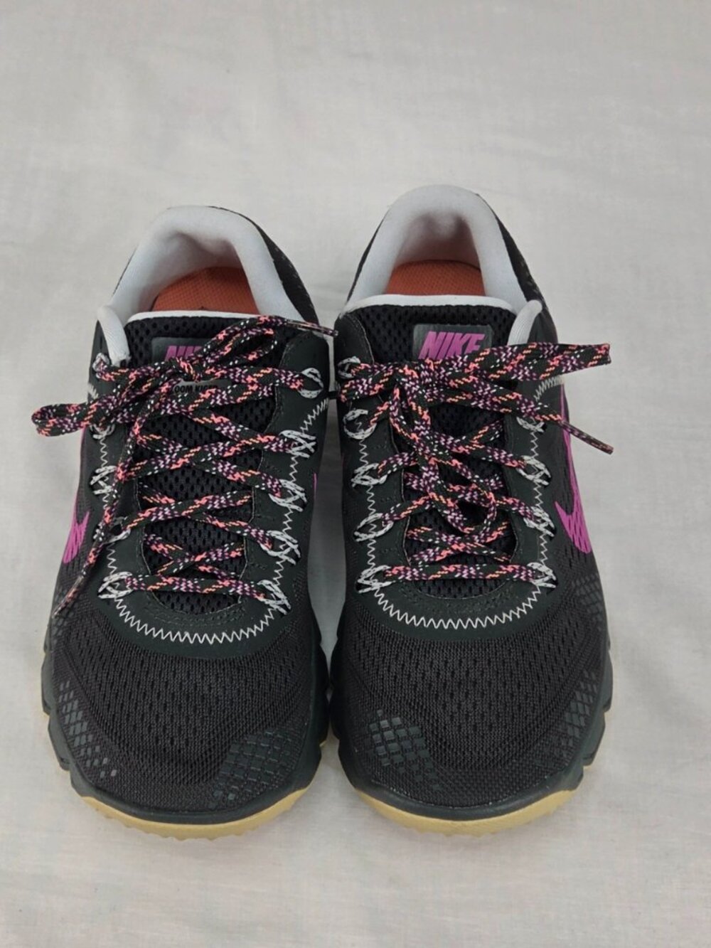 Nike Zoom Kiger Women's Black/Pink Mesh Lace-Up Hiking/Casual Shoes 599119-360